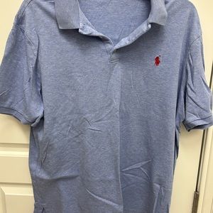 POLO BY RALPH LAUREN blue polo L